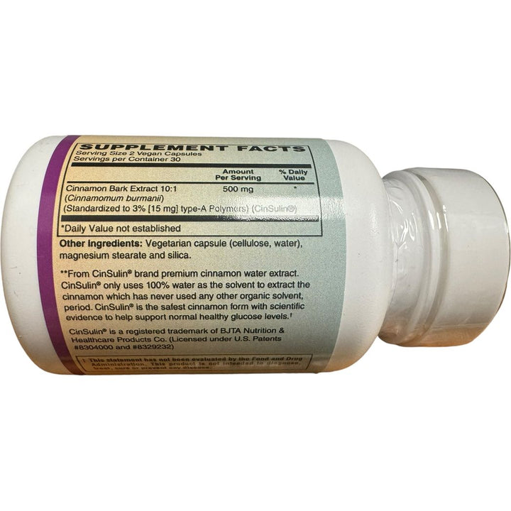 Harvest Moon Cinnamon w/ Cinnulin PF  60 Capsules
