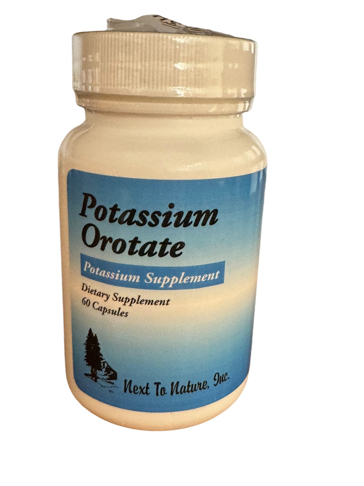 Next To Nature Inc. Potassium Orotate 60 capsules