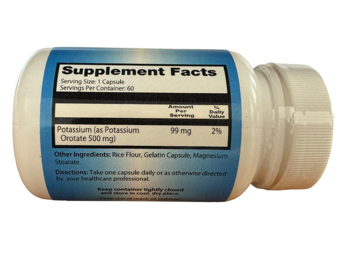 Next To Nature Inc. Potassium Orotate 60 capsules