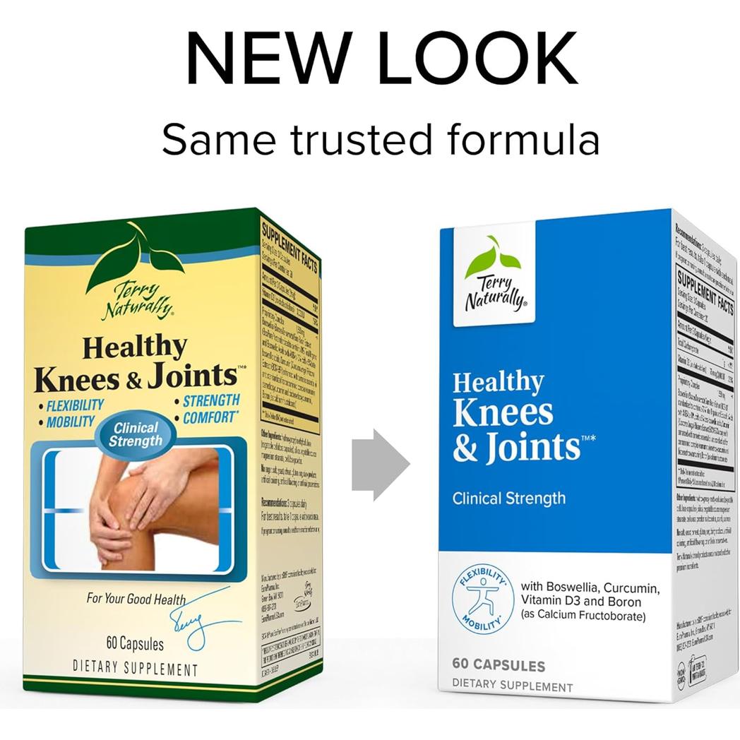 Terry Naturally Healthy Knees & Joints 60 Capsules