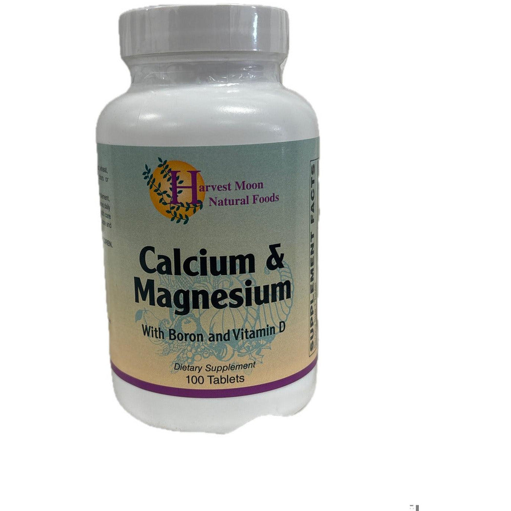 Harvest Moon High Potency Calcium & Magnesium - 100 Tabs