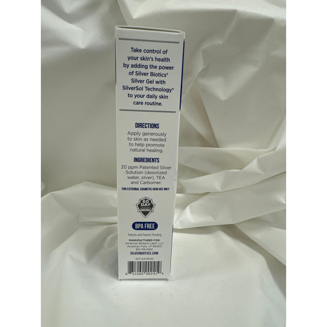 Gel para el cuidado de la piel y el cuerpo de Silver Gel Ultimate - 1.5 fl oz