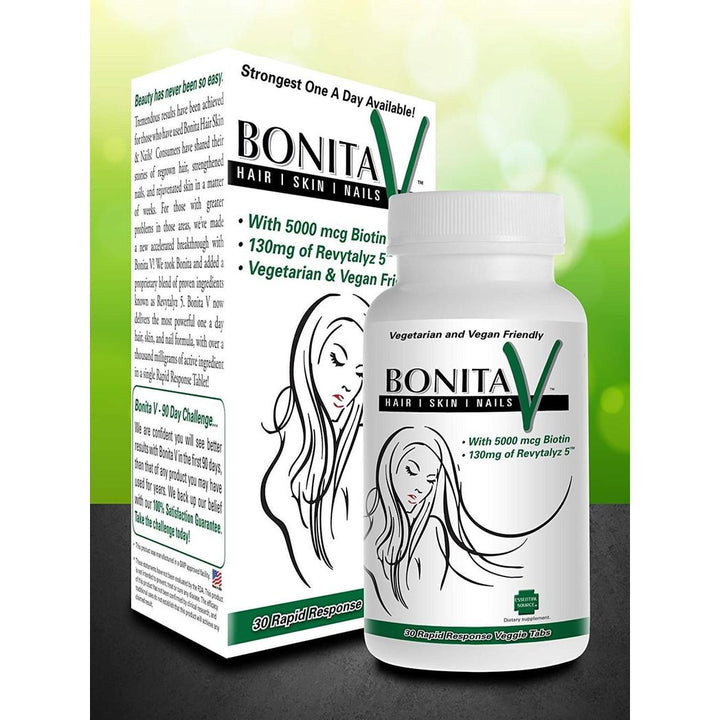 Essential Source Bonita V - Cabello, piel y uñas - 30 comprimidos vegetarianos
